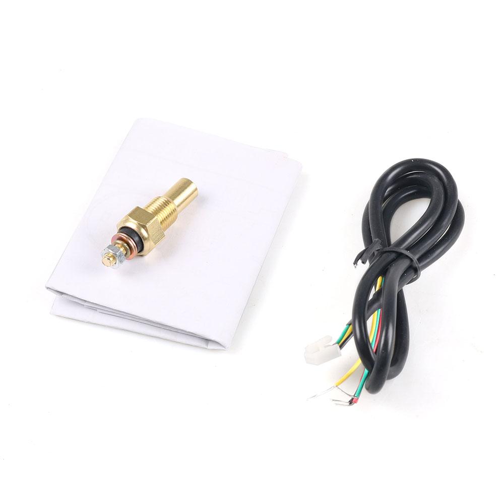 Dynoracing Car 2" 52mm 40-140 Celsius Oil Temp Gauge 7 Colors LED Oil Temperature Meter High Speed Motor With Sensor BX101490