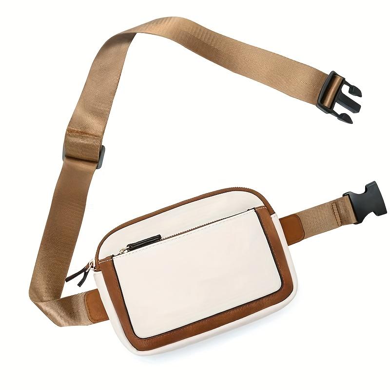 Belt Bag for Women, Mini Crossbody Waist Bag Adjustable Strap,Leather Women's Fanny Pack, Women Chest bag, Shoulder bag