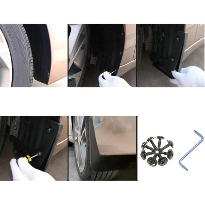 Compatible For BMW X7 G07 2019 2020 2021 2022 2023 2024 2025 Mudguard Fender Mud Flap Guards Splash Mudflaps Car Accessories 4pcs