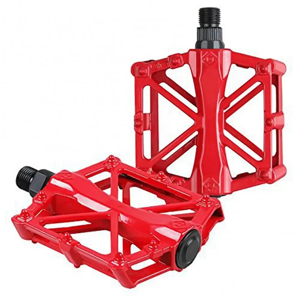 2 Stück MTB Rennrad Ultraleichte Aluminiumlegierung Lager Anti-Rutsch Pedale Langlebige Universelle Fahrrad Ersatzteile