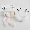 Ear Moving Panda Theme Plush EarMuffs for Women and Kids Ear Warmer Headband for Winter Christmas New Year Gifts