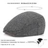 Newsboy Brand Latest Fresh School Old Vintage Caps Men British Painters Hats Autumn Winter Berets Herringbone Flat Peaked Cap Hip Hop Urban Street