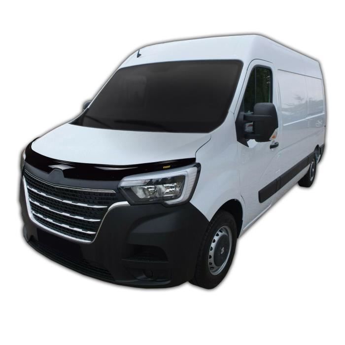Déflecteur de Capot - SCOUTT - Renault Master 2019 - ABS Plastique - Installation Facile - Noir
