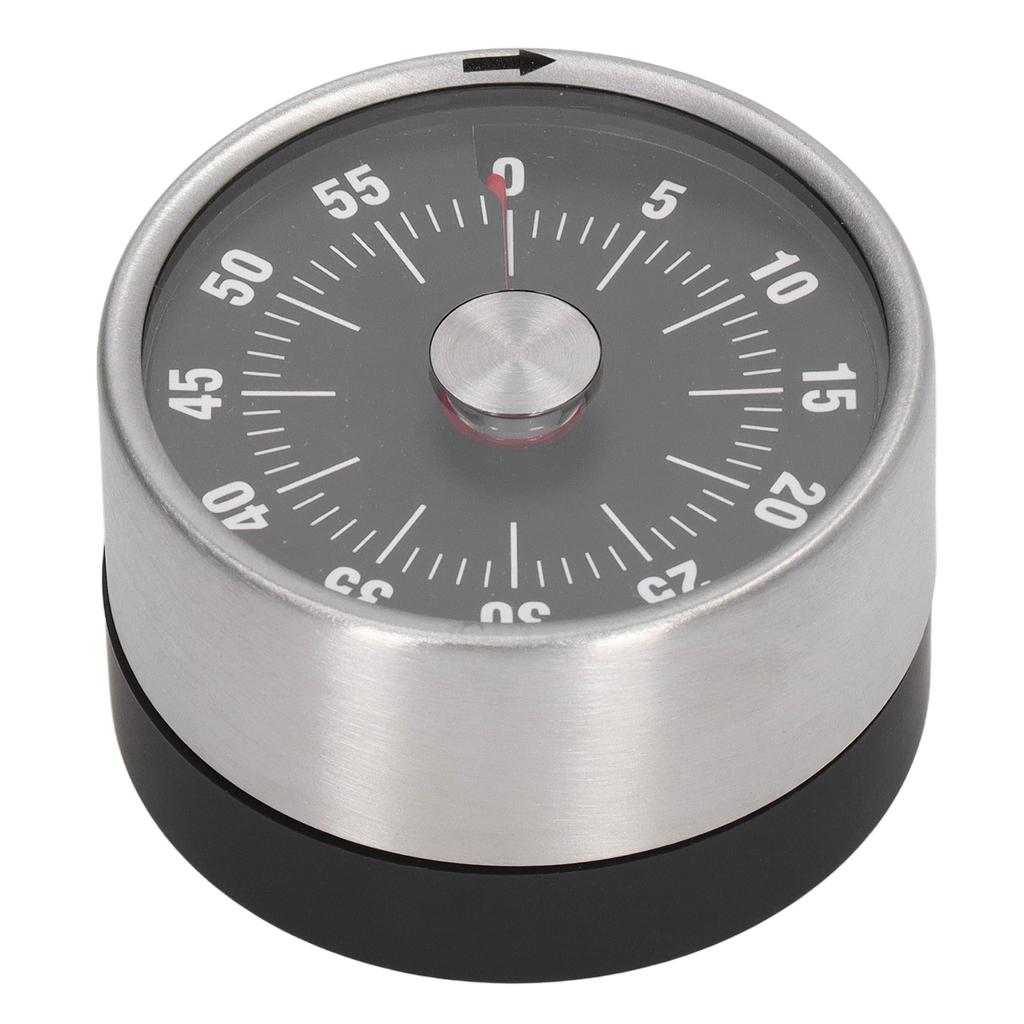 Magnetic Timer Magnet Design Stainless Steel 70db Alert High Accuracy Visual Timer for Kitchen Cooking Management