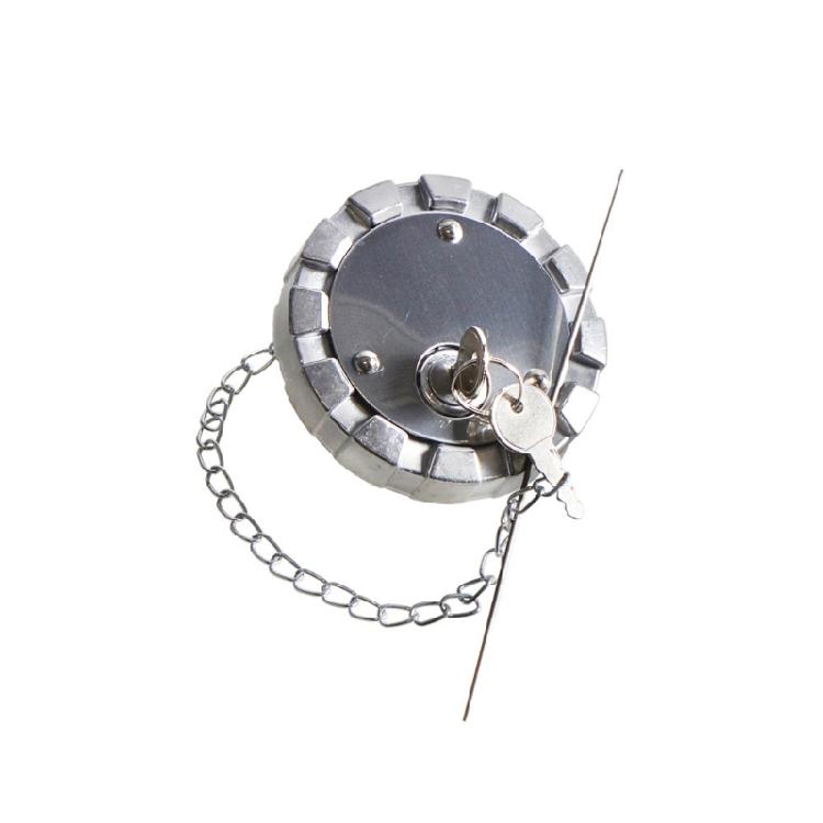 Replacement Fuel Tank Cap Lid with Keys Truck Accessories Easy Installation Stainless Locking Fuel Cap 1
