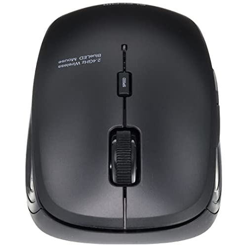 ELECOM Wireless Mouse M-BL21DBKBK 5 Buttons 3 Level Pointer Speed ??Variable Antibacterial Black