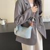 Large Capacity Versatile New Denim Handheld Bag For Women High Beauty Underarm Cowbody Bag Fashion Single Shoulder Crossbody Bag