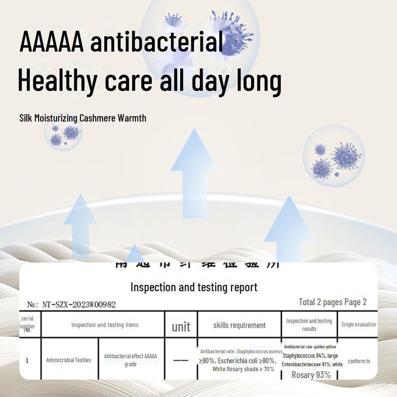 Men's V-Neck Cashmere Silk Velvet Thermal Underwear Set