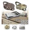 Stainless Steel- Flush Recessed Balance, Swing Flap Lid Cover, Trash Bin 25-26