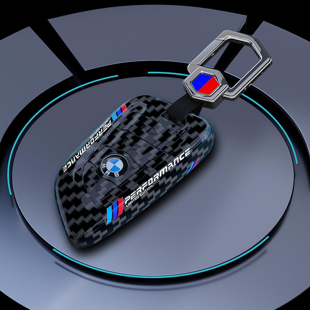 ABS Carbon Fiber Car Key Case Cover Shell For BMW 1 2 3 4 5 6 7 Series X1 X3 X4 X5 X6 X7 F10 F20 F30 G30 G20 G01 F15 F16 G02 G05