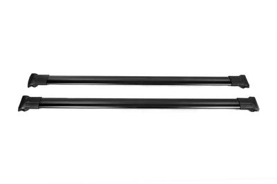 Jumpers para trilhos de teto convencionais sem chave Can V1 (2 pcs) até 138 cm, Pretos para Ford Connect 2021-