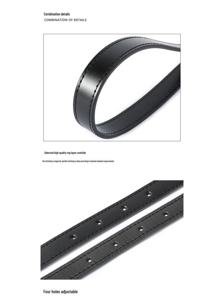 Ma Huang Shi MHS-C-12 Adjustable Presbyopic Leather Shoulder Strap with Wide Vegetable-Tanned Design