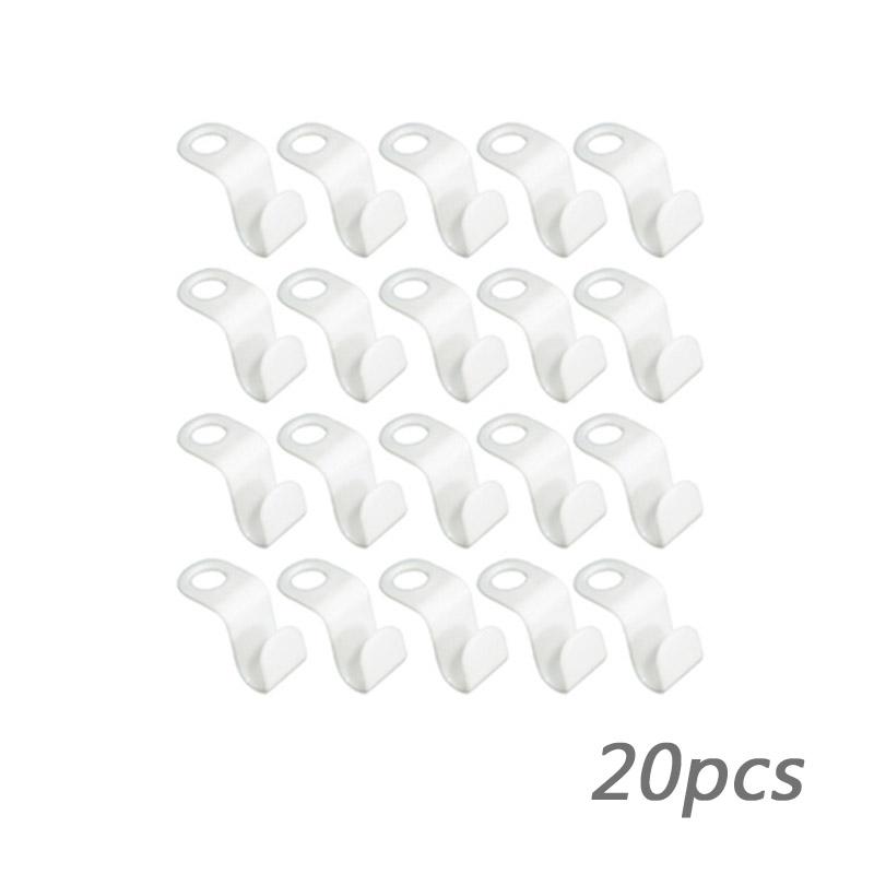 Clothes Hanger For Closet Connector Hooks Cascading Plastic Wardrobe Organizer Rack Holder Space Saving Home Organization