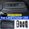For Toyota Land Cruiser 250 2024 2025 Prado LC250 1958 First Edition FJ250 Car Window Control Panel Silica Gel Pad Accessories