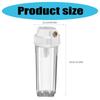 10inch Transparent Water Depurator Filter Bottle Detonation Proof Bottle Filter Replacement Water Filters Bottle