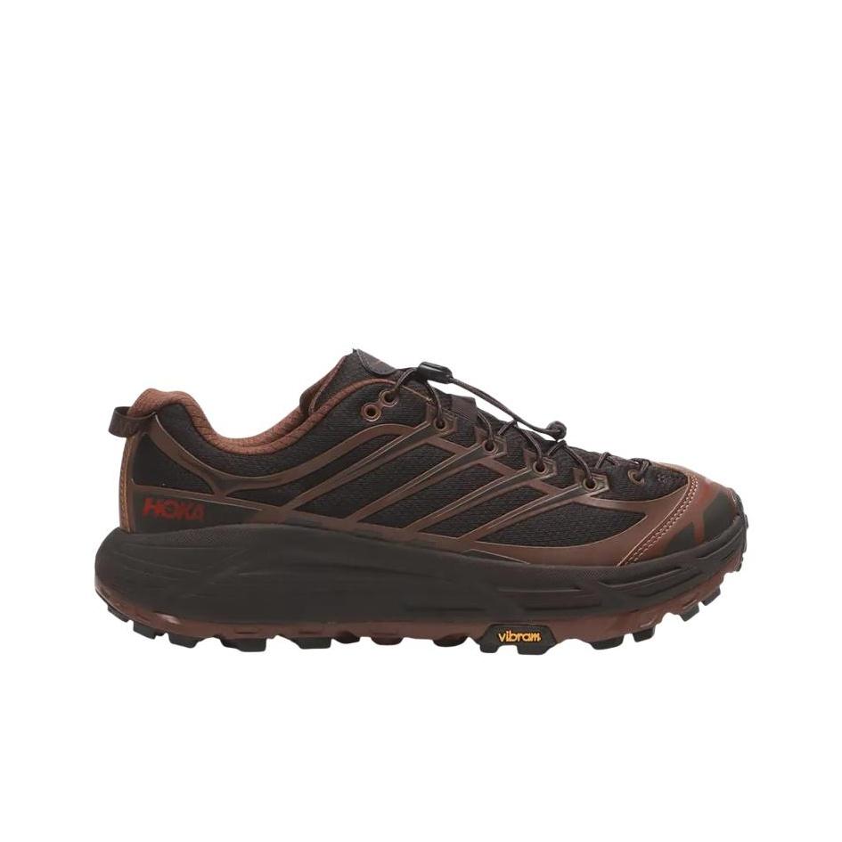 Hoka One One Mafate Three 2 Fashion Versatile Running Shoes Unisex Running Shoes Black Brown 1141572-CTRN