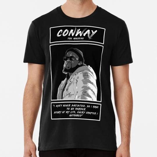 Conway The Machine T-Shirt Tee Top Unisex Made in the USA 100% Cotton T-shirt Mens Tees Top L