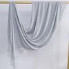 Cotton Turbans Head with Lace Trim Head Wraps New Islamic Crinkle Shawl