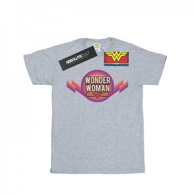 Mens Wonder Woman Rainbow Logo T-Shirt
