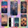 Airplane Art Plane Phone Case For iPhone 17,16,15,14,13,12,11,Plus,Pro Max,XS,X,XR,SE,Mini,8,7,Soft Silicone Black