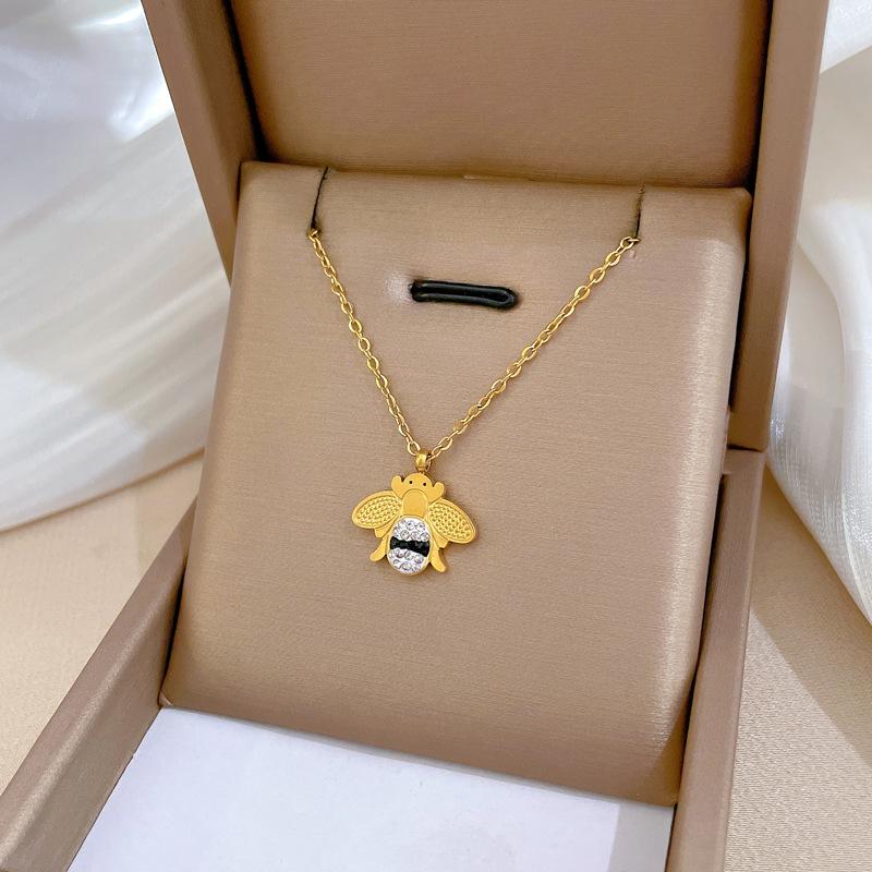 Real Gold Electroplating In The Furnace, Good Color Retention, Cold Necklace, Female Collarbone Chain With Jewelry