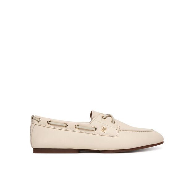 Мокасины Tommy Hilfiger Th Sleek Leather Boat Shoe EU 36