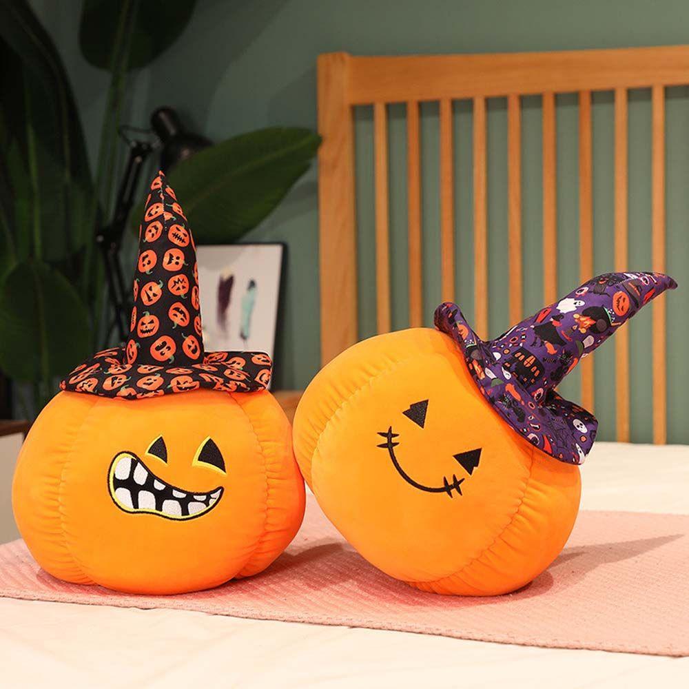 Pumpkin Halloween Home Decoration Plush Doll Plush Cushion Pumpkin Stuffed Toys Pumpkin Plush Toy