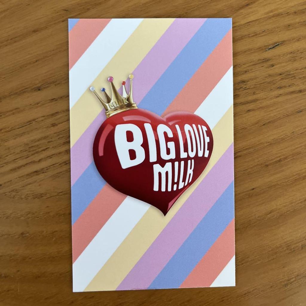 [USED] BIG LOVE MILK trading cards