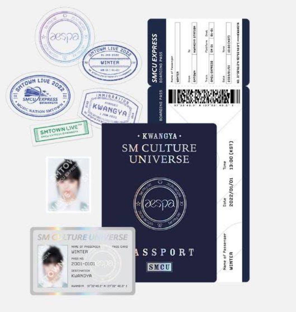 

[USED] aespa smcu winter passport