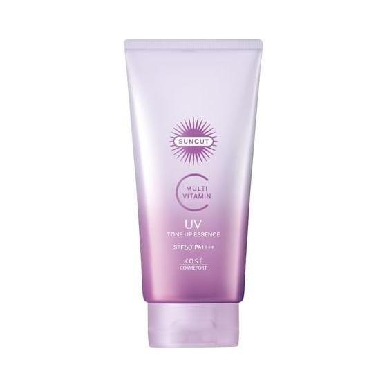 Suncut Multivitamin Tone Up UV Essence Clear Lavender 80g Sunscreen Waterproof Water Resistant