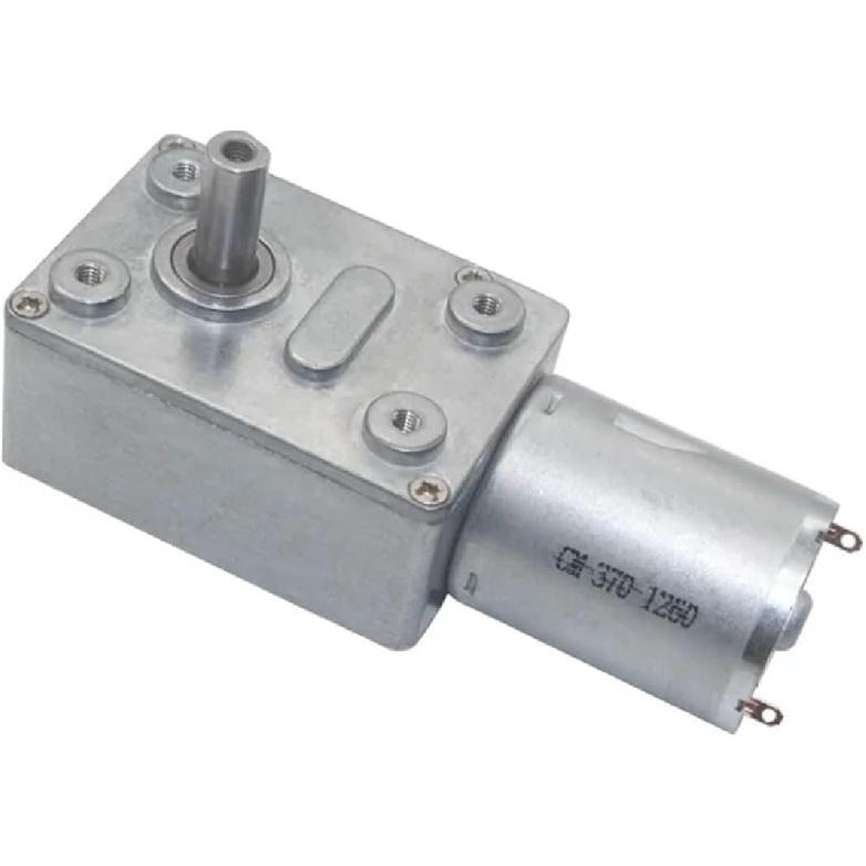 Silnik przekładniowy DC 6V12V24V z redukcją prędkości, rewersyjny, z dużym momentem obrotowym, samohamowny, z przekładnią ślimakową(30 obr./min, 24 V)