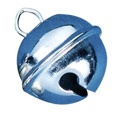 Clochettes en métal - Rayher - Ø 24 mm - 4 pièces - Platine - Décoratives