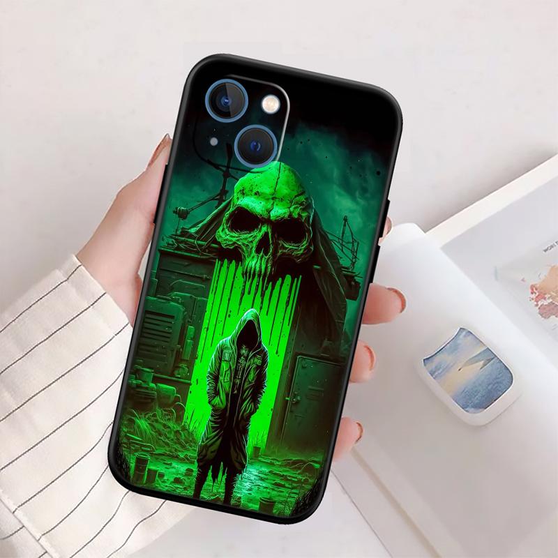 Grim Reaper Skull Phone Case for Samsung Galaxy A11 A12 A13 A15 A52S A53 A55 A56 A70 A71 A72 A73 F06 F16 F56 S10 Plus S10e