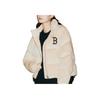 New MLB Down Jacket Cropped Women's Beige 3FDJM0226-43BGS