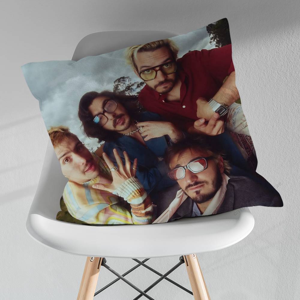 Band MMorat Pillowcase for Sofa Room Office Decor Printing Merchandise AllMatch Cushion Cover