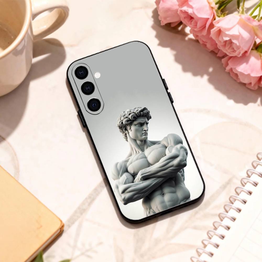 A-Ancient G-Greek S-Sculpture phone Case For Samsung Galaxy A73,A72,A71,A70,A53,A52,A51,Others Soft Black Shell