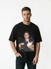 Off-Duty Ronaldo Print Cotton Summer Fan Gift T-Shirt