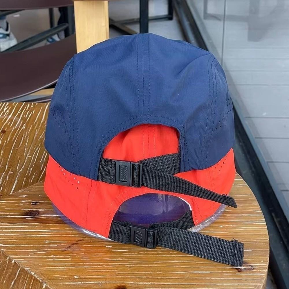 Mesh Flat-brim Sports Cap Breathable Sun Hat Unisex Running Cap  Casual