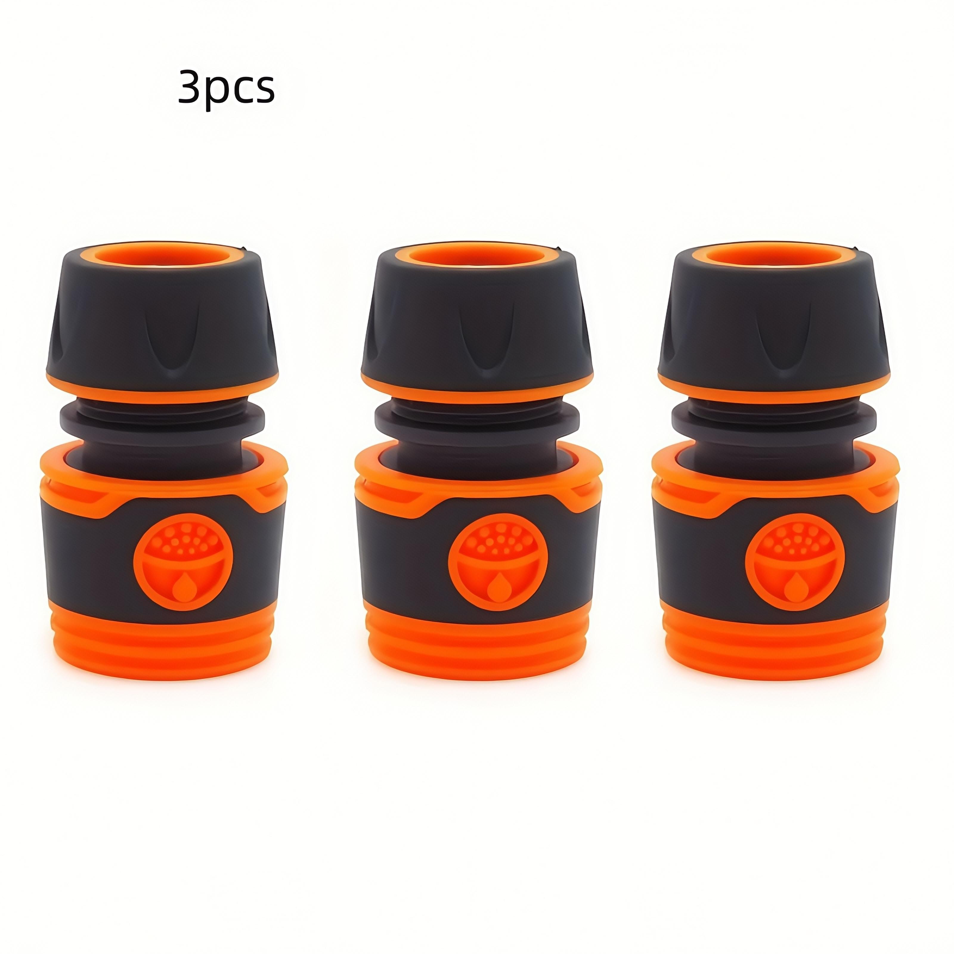 

3/6-Pack 1/2 BS Standard Hose Couplers - European Quick Connect with Reinforced Shell for Lawn/Garden Tools