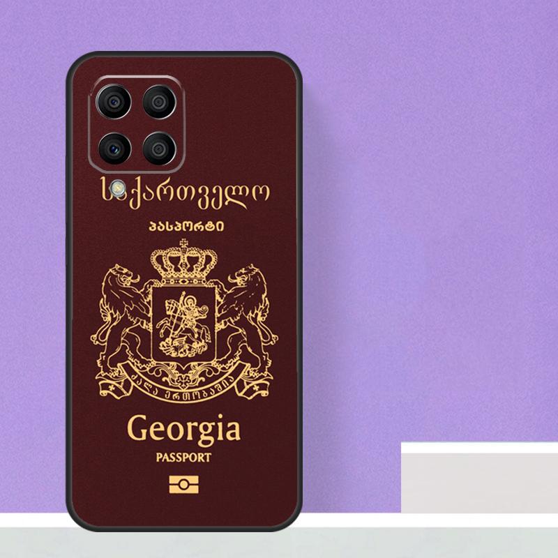 Georgia Grunge Flagge Für Samsung Galaxy M21 M51 M12 M32 M52 M13 M23 M33 M53 M34 M54 M30s M31s M15 M55 m20 Fall