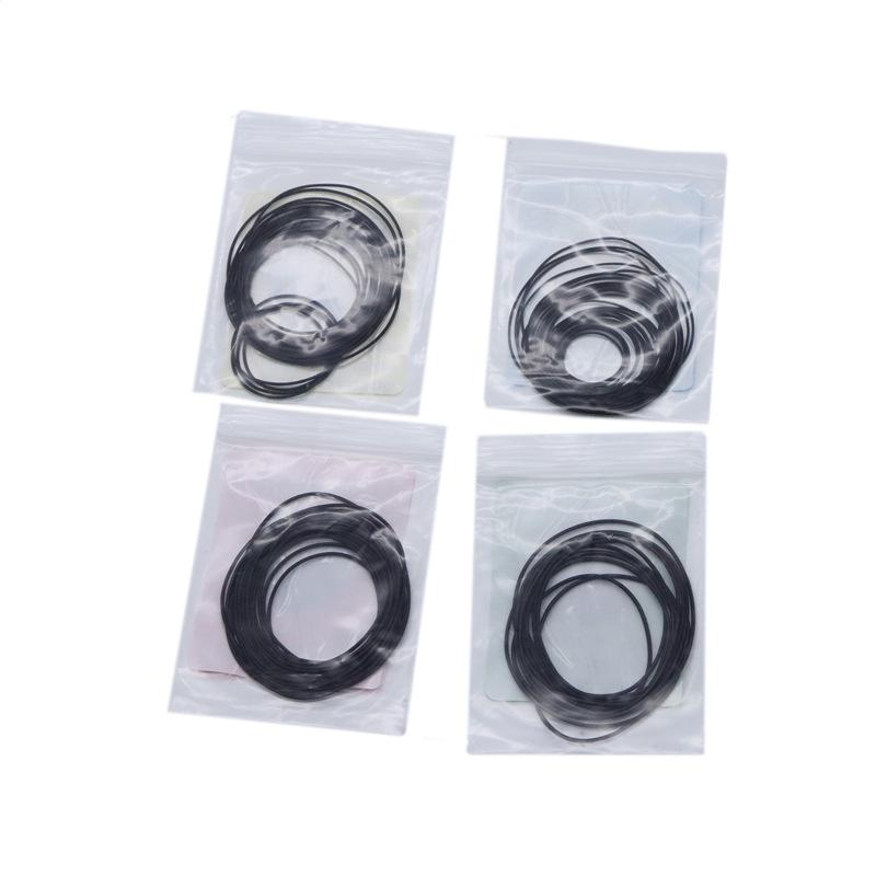 1 Beutel 0,5/0,6/0,7/0,8 mm Uhren-O-Ring Wasserdichte Gummi-Uhrengehäuse-Dichtungen Uhrenreparaturwerkzeug Für Uhrmacherwerkzeuge Zubehör