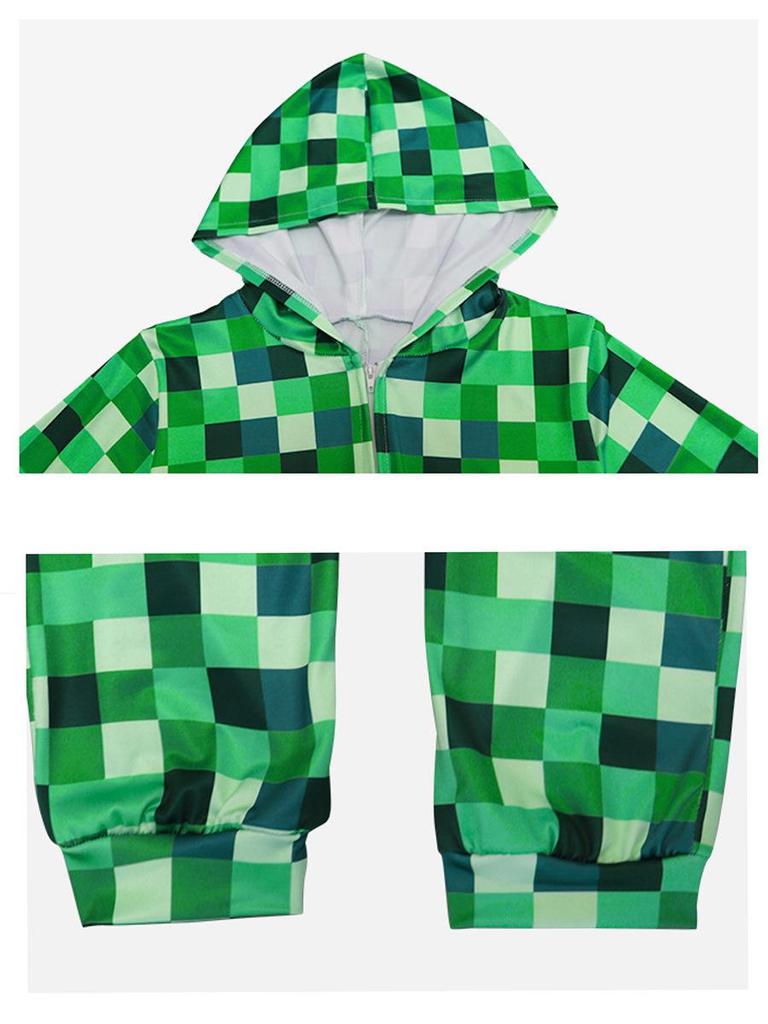 Halloween Y-Block Jumpsuit Cosplay for Kids - Realistic Stage Performance Costume