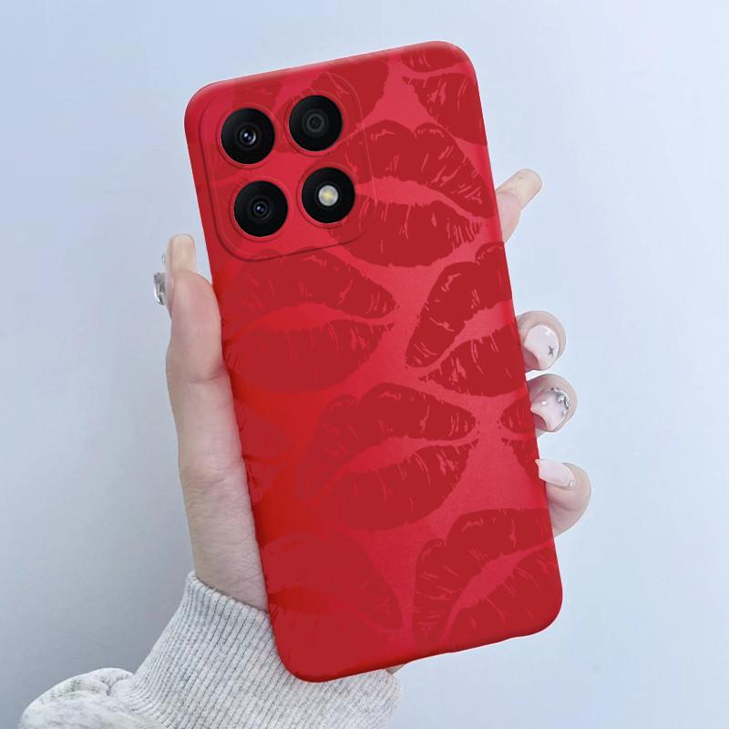 For Huawei Honor X8a Case HonorX8a Soft TPU Silicone Cover Cute Cartoon Panda Phone Case For Honor X6a HonorX6a Plus Coque Funda