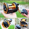 Trolling Fishing Reel Drum Fishing Wheel 6.1 :1 High Speed Gears 3 Ball Bearings
