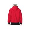 Adidas Logo Print Solid Hooded Long Sleeve Jacket Men Jacket Red HC0267