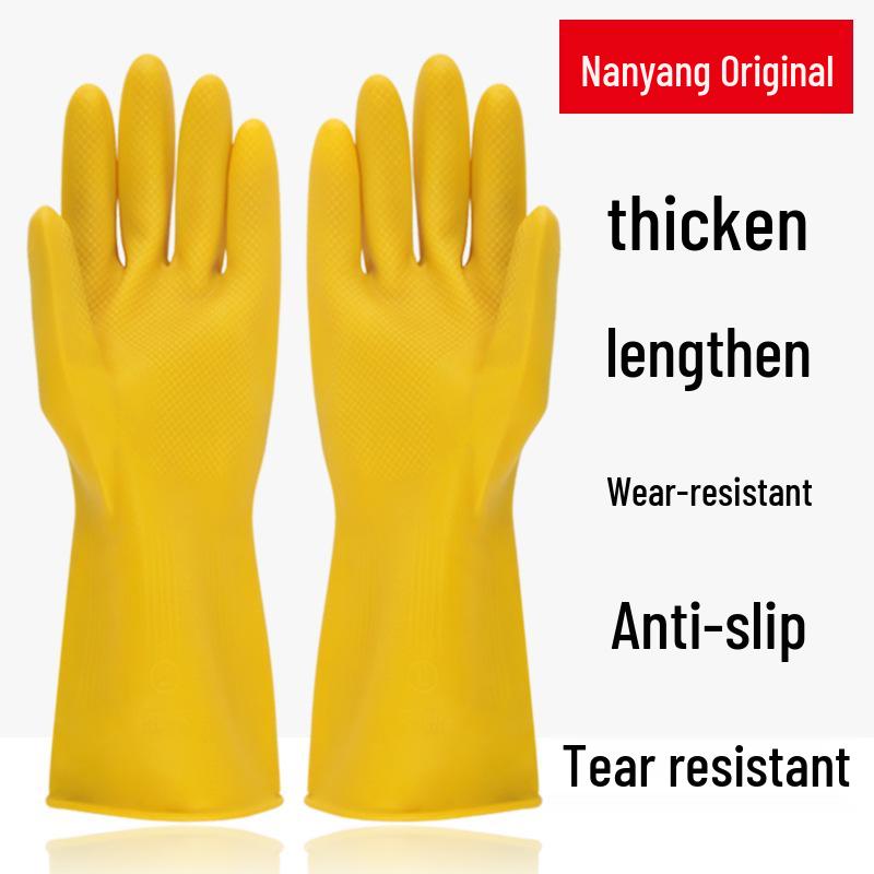 Nanyang Langlebige Rutschfeste Latex-Spülhandschuhe für Küche und Industrie