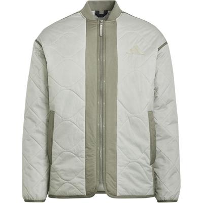 Lightweight Padded Warm Loose Casual Soft Cotton Jacket Men Jacket Gray Green JG5935
