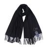 New imitation cashmere red solid color scarf women's autumn and winter Korean version versatile warm atmosphere shawl scarf