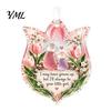 Holiday Party Decor Heartfelt Keepsake Ornament, Acrylic Hanging Decoration for Loved Garden Festive Ornaments Ones, Christmas Tree Pendant