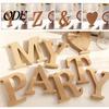 Freistehende A-Z Holz Holzbuchstaben Alphabet Hängende Hochzeit Heim Party Deko